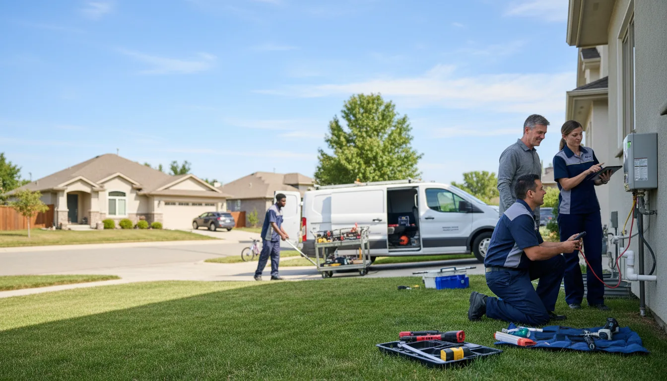 Tankless water heater service in Warriors Mark, PA